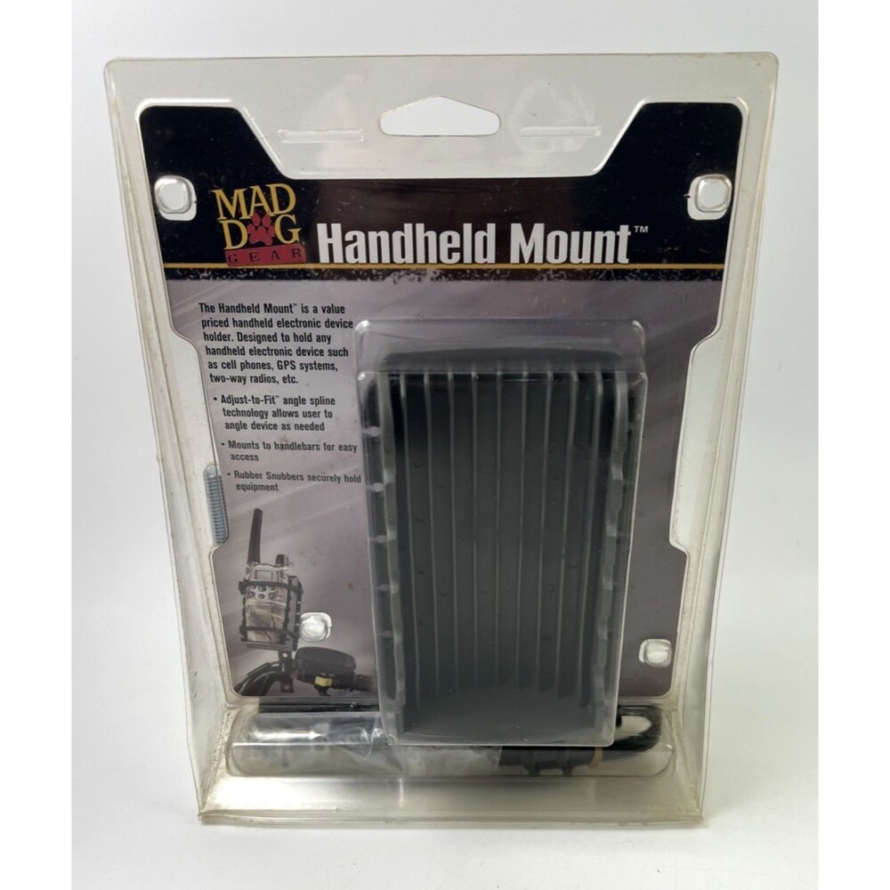 Mad Dog Gear - Hand Held Holder Stearns for Cell Phone/Radio/GPS NEW! ATV Mount